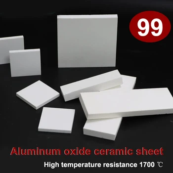 99 Alüminyum Oksit Seramik Levha Al2o3 Levha Aşınma Direnci Yalıtım Substrat Plakaları Yüksek Sıcaklığa Dayanıklı Seramik Levha