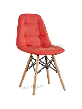 Boş Sandalye Yaratıcı Moda Ev Modern Basit Masa Sandalye Bilgisayar Dışkı Koltuk Yetişkin İskandinav Yemek Sandalyesi