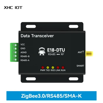 CC2530 Zigbee 3.0 Kablosuz Veri İletim İstasyonu XHCIOT E18-DTU (Z20-485) RS485 20dBm DC8 ~ 28V Zigbee Veri Alıcı-verici