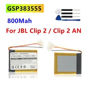 GSP383555 Samsung Orijinal Pil İçin JBL Clip 2 / Klip 2 BİR CLİP2BLKAM CS056US P04405201 + Ücretsiz Araçlar