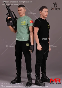 SA Oyuncaklar SA005 1/6 Erkek Asker Askeri Fanlar Özel Eğitim Eğlence T-shirt pantolon seti Modeli İçin 12