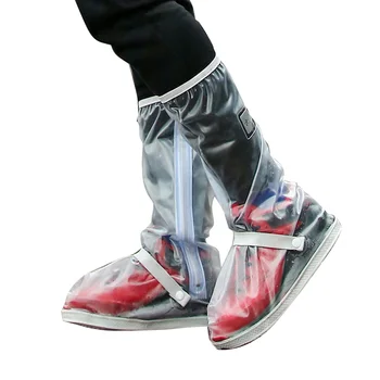 Su geçirmez Ayakkabı Kapakları Yeniden Kullanılabilir Motosiklet Bisiklet yağmur çizmeleri Kapakları Yağmur Geçirmez Spor Ayakkabı Galoş