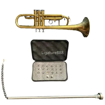 Trompet Dent Onarım Aracı Kiti Parçaları - 15 Yumurta Topları 3 KAPAKLAR w/ sert çanta 2023 YENİ