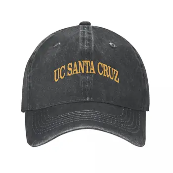 Ucsc-Serıf Yazı Kavisli Beyzbol Kapaklar Snapback Denim Şapka Açık Ayarlanabilir Casquette Streetwear Beyzbol kovboy şapkası Unisex için
