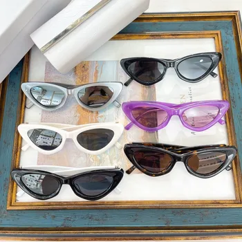 Vintage Kedi Göz Güneş Gözlüğü Küçük Dikdörtgen güneş gözlüğü Marka Tasarımcı Gözlük Kadınlar için Shades Kadın Gözlük Uv400 Gözlük