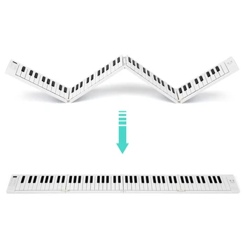 YENİ 88k göz katlanabilir piyano Dijital Piyano Taşınabilir Elektronik klavye Piyano Piyano öğrenci enstrüman