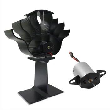 1 adet Şömine Fan Motoru 1500RPM Soba Fan Jeneratör Yedek Alüminyum Şömine Fan Motoru 41-45mm Ev Geliştirme