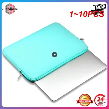 1 ~ 10 ADET Yumuşak Laptop Çantası Notebook Çantası Kol Çantası Kapak Tablet Bilgisayar Cep Macbook Air için Çanta Evrak Çantası
