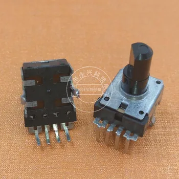 3 ADET RK11 Tek Sıra Dört Pin Dikey Tek Bağlantı Potansiyometre B100K Orta güç amplifikatörü Ses