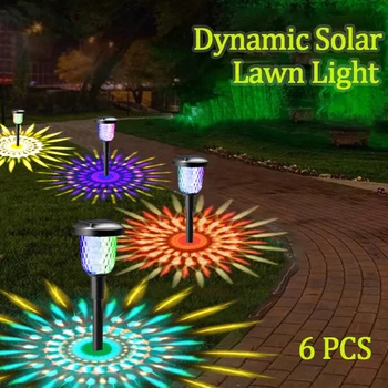 Aydınlatma güneş parkı LED ışıkları dekore edilmiş teras arka bahçe çim yolu su basması dahil