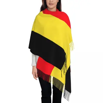 Belçika Bayrağı Abiye için Şal ve Sarar Bayan Şal Sarar Abiye için Şık Şal ve Sarar