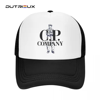 CP Compony Logo 2023 Yaz Kadın Erkek Örgü beyzbol şapkası Güneş Şapka Açık Nefes Şapkalar Casquette
