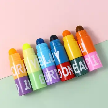 Dikiş Renkli Öğrenci Okul Ofis Malzemeleri Boyama Kalemler Vurgulayıcı işaretleyici kalem Katı Floresan Kalem Renk kalem