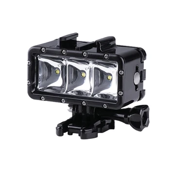 GoPro Hero için 11 Dolgu ışığı dalış ışığı Hızlı Bırakma Arayüzü ile GoPro Hero İçin 11 10 9 SJCAM YI Eylem Kamera