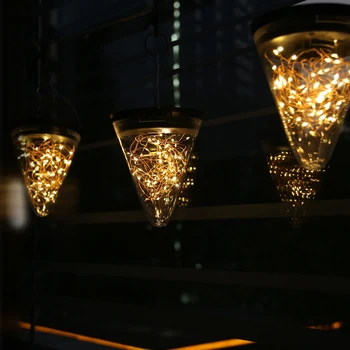 Güneş avize serisi LED su geçirmez dekoratif ışıklar