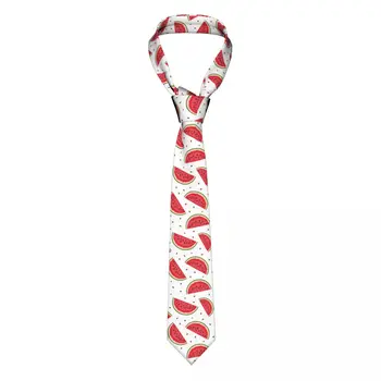 Karpuz Unisex Kravatlar İpek Polyester 8 cm Klasik Boyun Kravat Erkek Aksesuarları Gravatas Cosplay Sahne