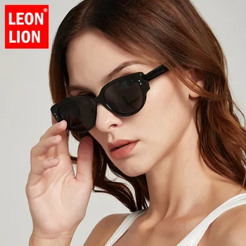 LeonLion Kedi Gözü Vintage Güneş Kadınlar Lüks 2023 Gözlük Kadınlar / Erkekler için Yüksek Kalite Moda Gözlük Lentes De Sol Mujer