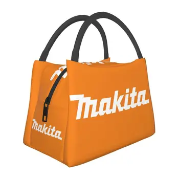 Makitas-fiambrera térmica a prueba de fugas para mujer, bolsa aislante para el trabajo y la Oficina