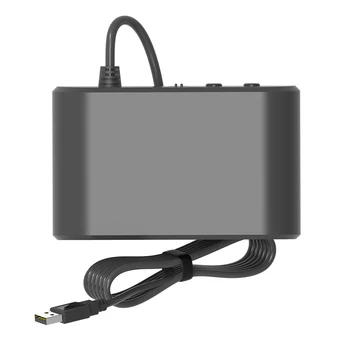 N64 Denetleyici adaptör desteği Turbo USB Dönüştürücü 2 Port USB Kablosuz Denetleyici adaptör fiş ve Çalıştır Anahtarı / OLED Modeli
