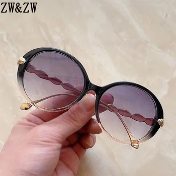Oval Moda Gözlük Tasarımcısı Moda Güneş Gözlüğü Kadın Oculos Vintage Lentes De Sol Mujer Lunette Soleil Femme Dropshipping Gafas
