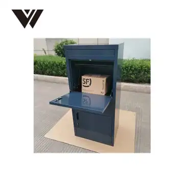 Parsel posta kutusu Büyük Kilitleme Posta Kutusu Güvenli Paket Teslimat Çelik Dolap
