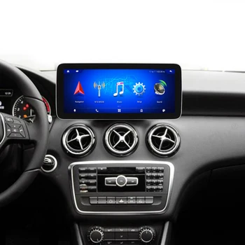 Qualcomm Android 12 Araba Radyo Mercedes Benz C V GLC Sınıfı W204 W205 otomatik GPS Navigasyon Stereo CarPlay Ekran Kafa Ünitesi 4G