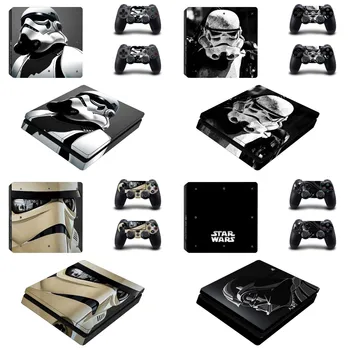 Star Wars Cilt Sticker Konsolu Oyun koruyucu film için PlayStation4 İnce PS4 PS4Slim Denetleyici Aksesuarları GamePad Sticker