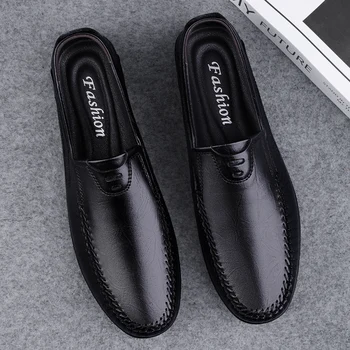 Sıcak Satış Loafer'lar Erkekler Hakiki Deri erkek erkek resmi ayakkabı 2023 Yeni Erkek Rahat Rahat ayakkabı Yüksek Kaliteli Erkek Düğün Ayakkabı