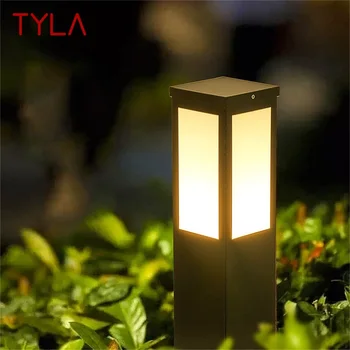 * TYLA Güneş çim ışığı Açık LED Su Geçirmez Modern Bahçe Lambası Ev Dekoratif Villa Dubleks Parkı