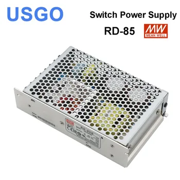 USGO Ortalama Kuyu RD-85 Çift çıkışlı anahtarlama güç kaynağı 5 V 12 V 24 V Orijinal MW Tayvan Marka RD-85