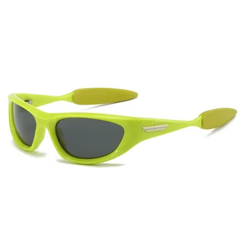 Vintage Polarize Atletik Spor Güneş Gözlüğü Erkek Kadın Sürüş Sürme Balıkçılık Açık güneş gözlüğü Gelecek Teknoloji Anlamda UV400