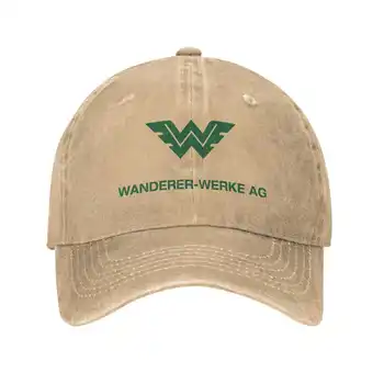 Wanderer Werke AG Logo Moda kaliteli Denim kap Örme şapka beyzbol şapkası