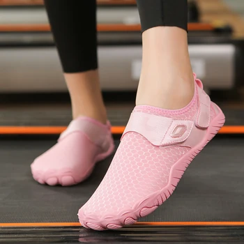 Yeni Unisex Ayakkabı İle Kapalı Yoga Spor Ayakkabı Hız Çiftler Taşınabilir Yüzme Ayakkabı Aqua Ayakkabı Girişim Su plaj ayakkabısı