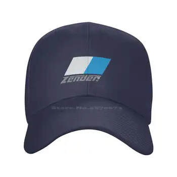 Zender GmbH Logo Moda kaliteli Denim kap Örme şapka Beyzbol şapkası