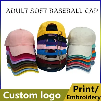 Özel pamuk yapılandırılmamış kamyon şoförü kapakları Açık dıy logo erkek kadın spor şapka Snapback beyzbol şapkaları gorros