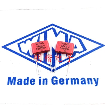 Ücretsiz Kargo 10 adet / 30 adet WIMA Almanya kondansatör MKS4 250V 0.047 UF 250V 473 47NF P = 10mm
